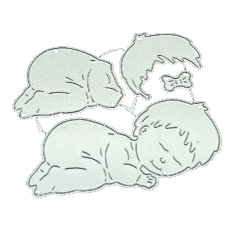 

Sleeping Baby Metal Cutting Dies New 2019 Craft Stamps Die Cut Embossing Card Making Stencil Frame