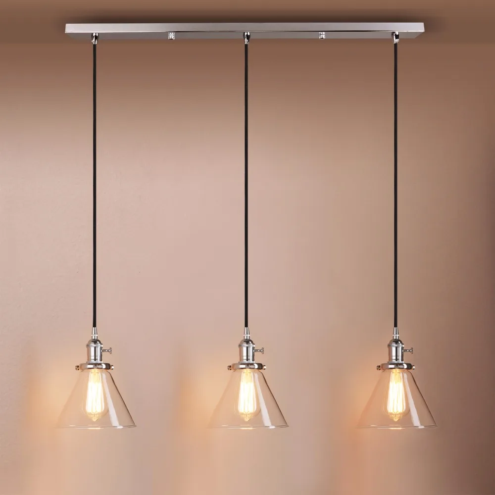 modern 3 light pendant