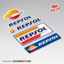 Para Repsol moto r casco de aceite moto rcycle pegatinas moto calcomanías impermeables 16