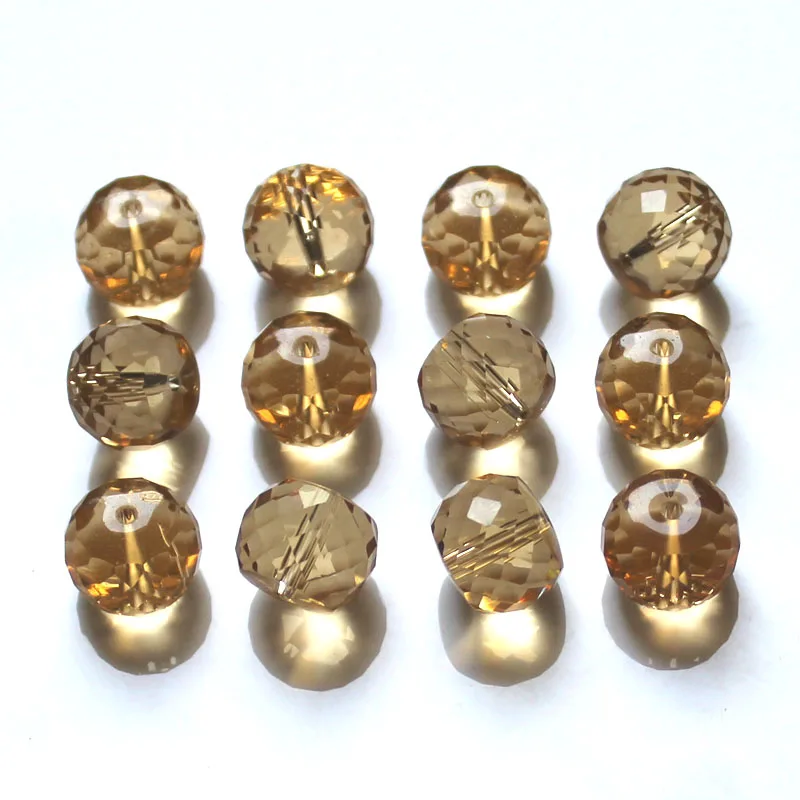 

StreBelle AAA Glass Beads For Jewelry Making 100PCS Column Tube Beads DIY Jewellery Bracelet Necklace 12x10mm