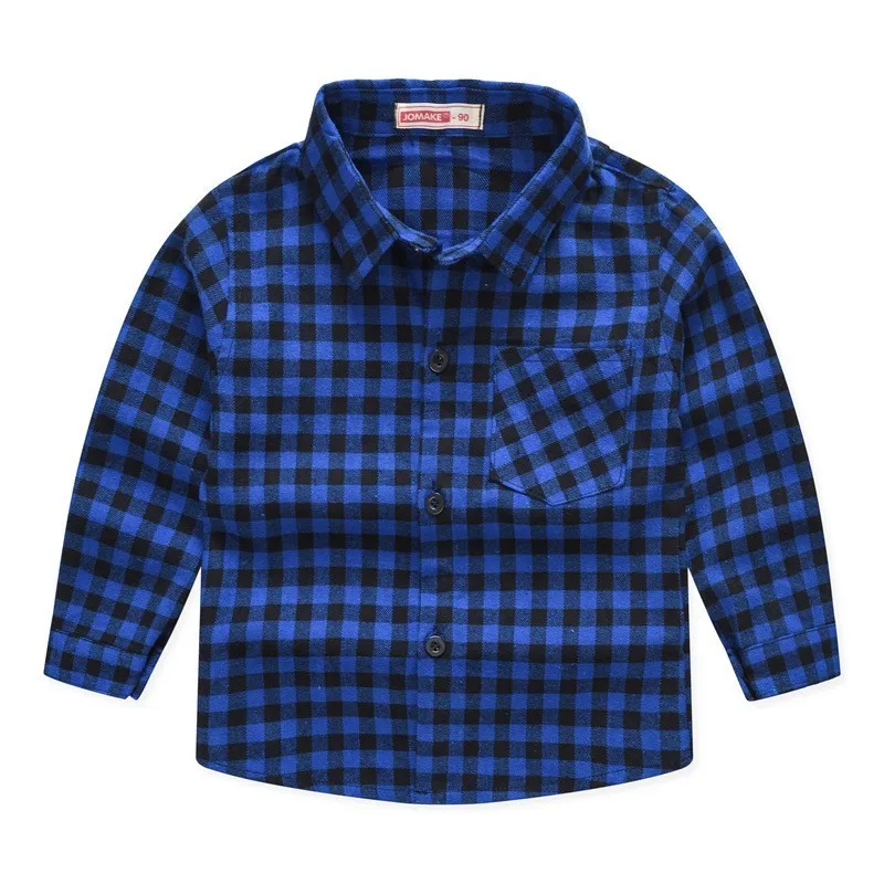 

Children Shirts Fashion Classic Casual Plaid Shirts School Shirt Kids Boy Girl Blouses Autumn Clothes Shirt