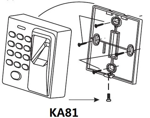 Standalone Fingerprint Access Control with RFID Card Reader  (1)
