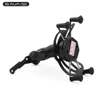 

GPS Navigation Bracket Frame Mobile Phone Holder For SUZUKI AN 650 AN650 Burgman 2004-2017 2013 2014 2015 2016 17 Mount Support