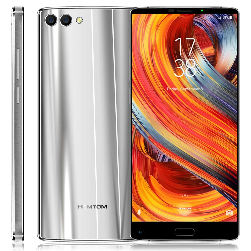 Мобильный телефон HOMTOM S9 Plus, 5,99 дюймов, 4 Гб ОЗУ, 64 Гб ПЗУ, Восьмиядерный процессор MTK6750T, Android 7,0, 4050 мАч, двойная задняя камера, смартфон