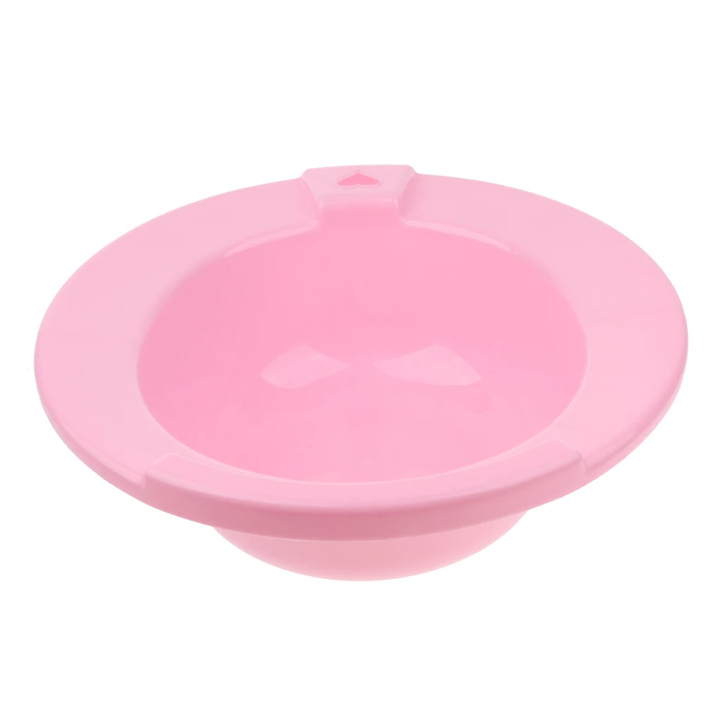Plastic Sitz Bath For Toilet Bowl for Hemorrhoid Maternity Pregnant Puerpera, Avoid Squatting