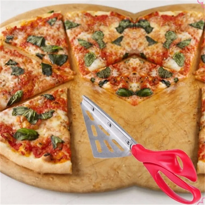 

Professional Stainless Steel Pizza Scissors Pizza Shovel Bread Knife Baking Pizza Tools Kitchen Scissors