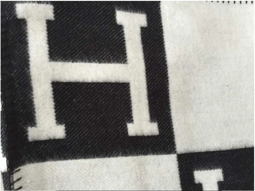 Free shipping 165*140cm Blanket wool Brand Designer Home Blankets Sofa