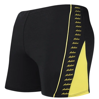 Big Size Mens Sexy Swimsuit Summer Men's Low Waist Patchwork Swimwear Boxer Briefs Beach Pants Hot Sell Swimming Trunks