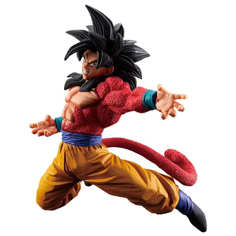 

Anime Dragon Ball Z GT Super Saiyan 4 Son Goku Kakarotto Action Figure Collection Toys Doll Christmas Gift no box 19cm