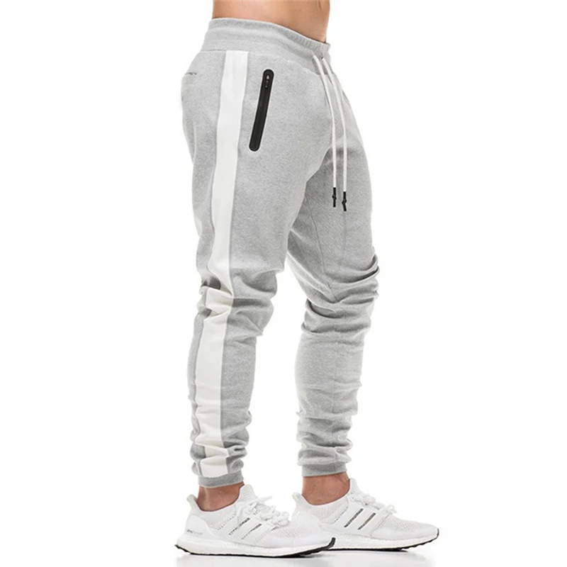 2018 Новый Для мужчин пот Штаны Демисезонный Повседневное Slim Fit Брюки Мужской Stretch