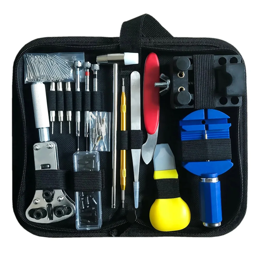 

144Pcs/1Pc Watch Repair Tool Kit Back Case Set Opener Remover Spring Pin Bar set