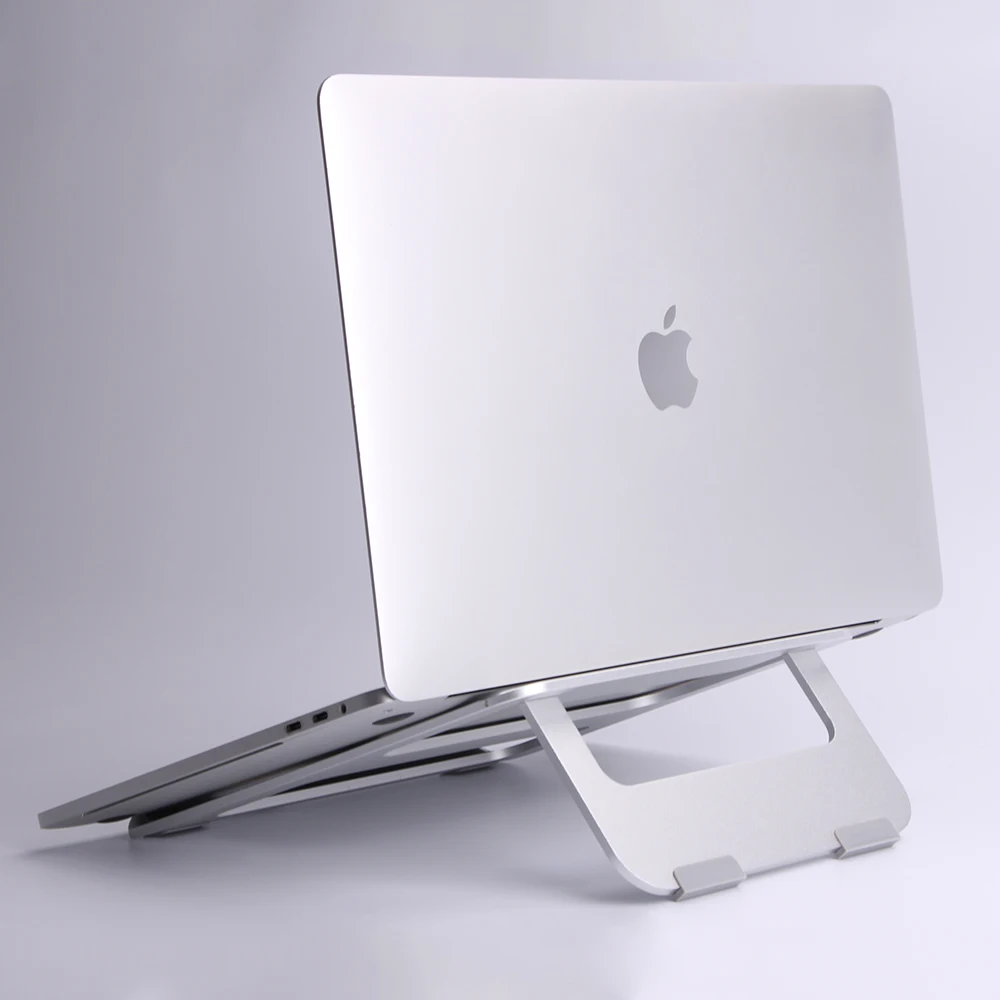 Bestjing Aluminum Alloy Stand Ergonomic Laptop Holder for MacBook Mac Pro Air Drop Shipping
