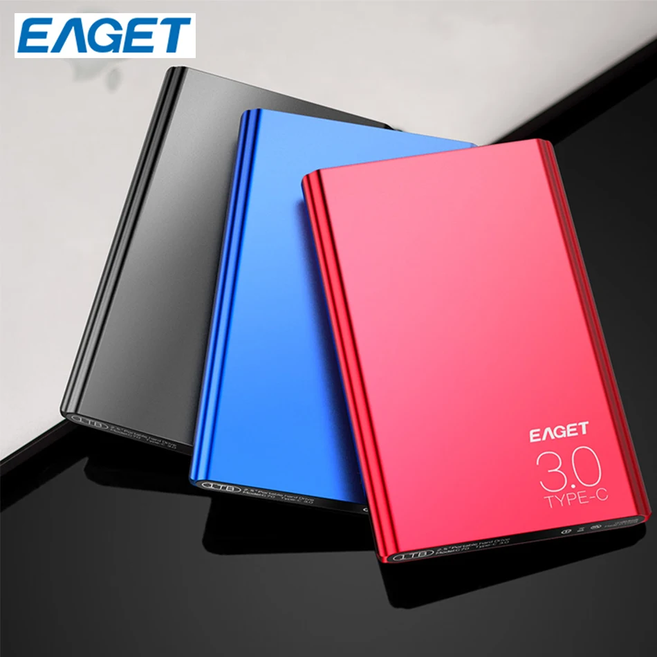 Eaget G70 2 5 &quotUSB 3 0 Металлический внешний жесткий диск ТБ 1 HDD disco duro externo портативный