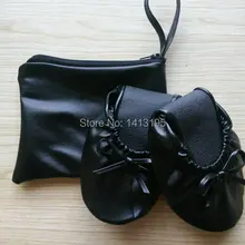 Модная женская обувь на плоской подошве; складные балетки