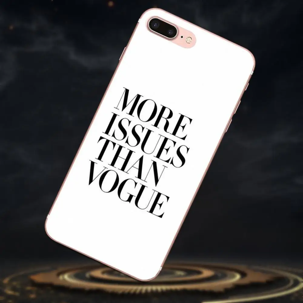 Бренд больше проблем чем Vogue Мягкий силикон для Huawei Honor 4C 5A 5C 5X 6 6C 6A 6X 7 7X 8 9 V8 V10 Y3II Y5II