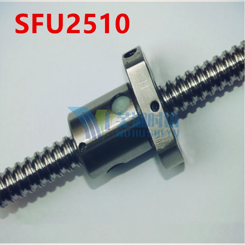 

RM2510 SFU2510 ballscrew nut 25mm ball screw single nut match use 2510 nut housing bracket CNC DIY Carving machine parts