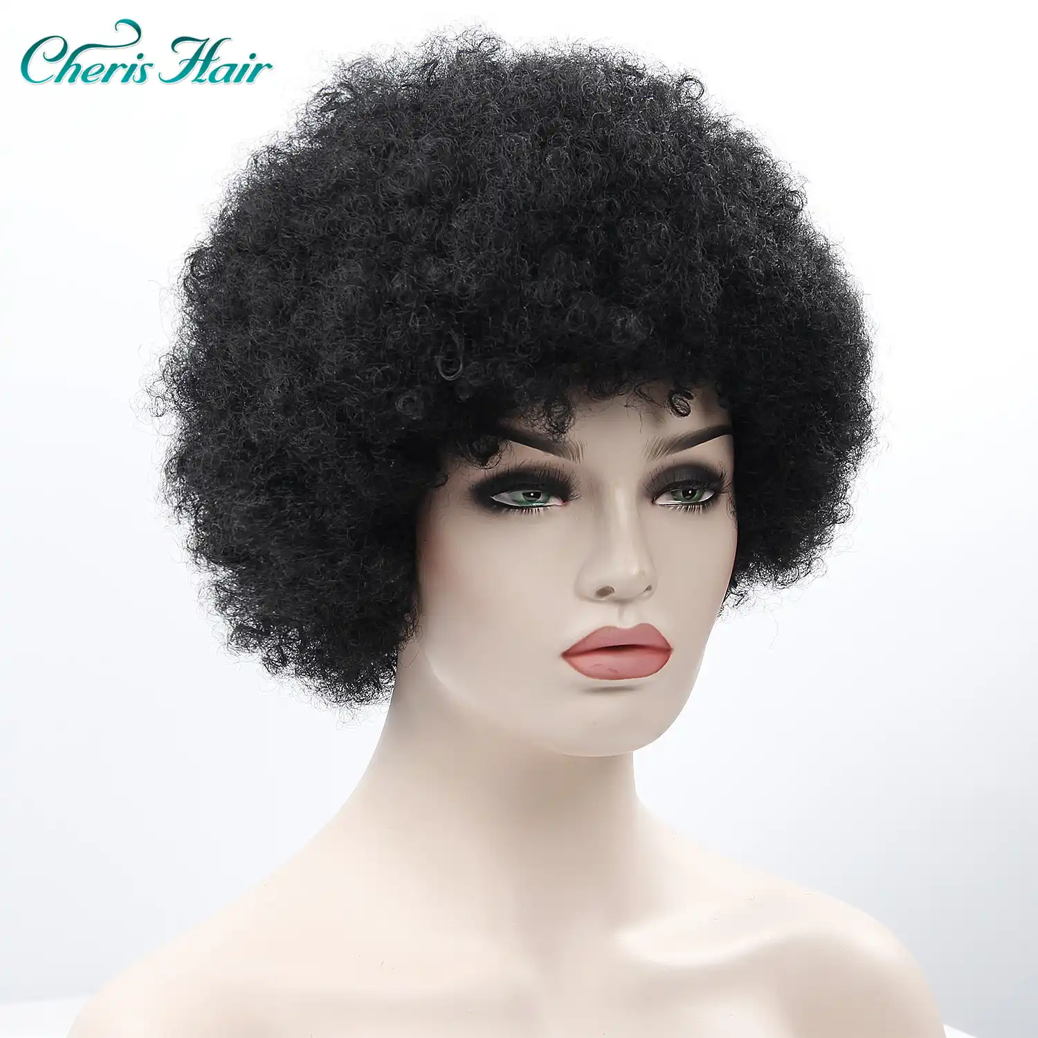 Synthetic Wig Afro Women Sort Bppm Hair Style Soft Fiber Kinky 12