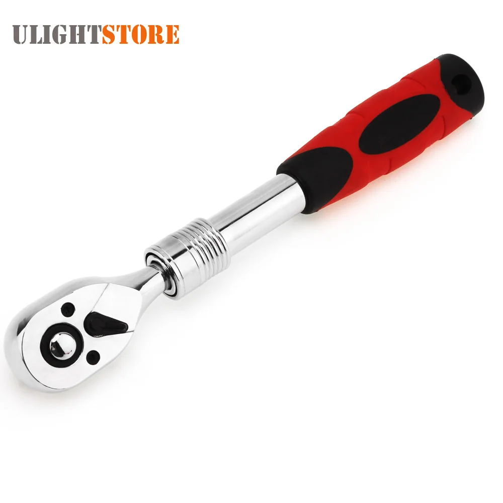 Flexible Ratchet Wrench 3/8 Allen Key Length Telescopic Adjustable
