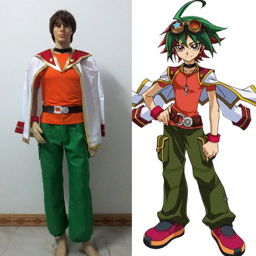New High Qaulity Yu Gi Oh Arc V Yuya Sakaki Cosplay Costume Full Set Cosplay Fashion Costume Rhinestonescostume Newborn Aliexpress
