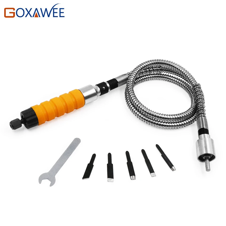 albero flessibile in metallo con gambo 1pcs 6mm per coltello da intaglio in legno Strumento per smerigliatrice Albero flessibile in acciaio albero flessibile in metallo con gambo 1pcs 6mm per coltello da intaglio in legno Strumento per smerigliatrice Albero flessibile in acciaio