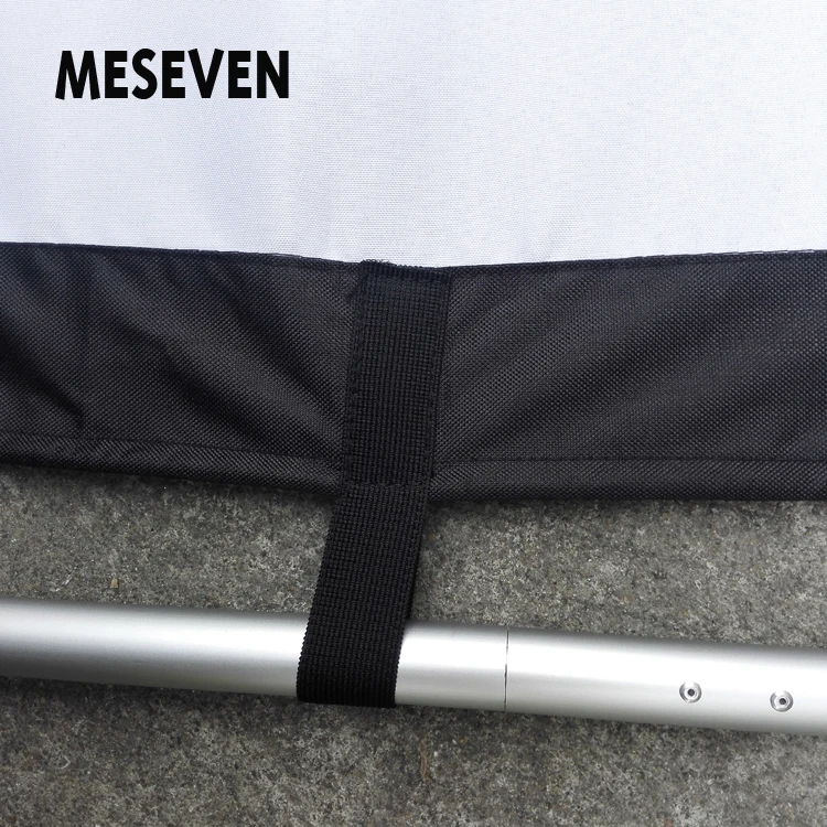 Уличные часы MESEVEN 72 150 дюймов портативные белые холщовые с передней и задней