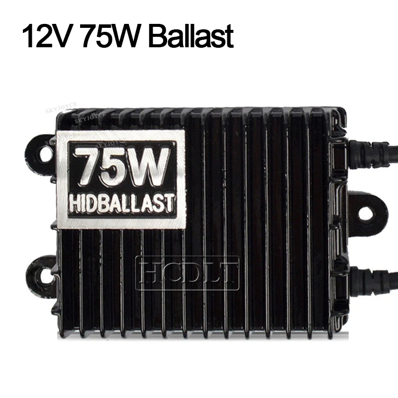 HCDLT высокое Мощность 75 W 100 W 150 W Ксеноновые балласт переменного тока автомобиля 12 V Ксеноновые балласт для автомобильных фар комплект H1 H7 H11 HB3 HB4 D2H