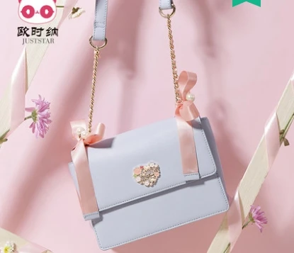 

Princess sweet lolita JUSTSTAR bag Spring and summer all-match female bag Korean bow fashion adorable Shoulder Bag OSN171813