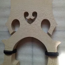 1 шт. тонкий клен Регулируемый двойной бас мост 3/4 бельгийский стиль