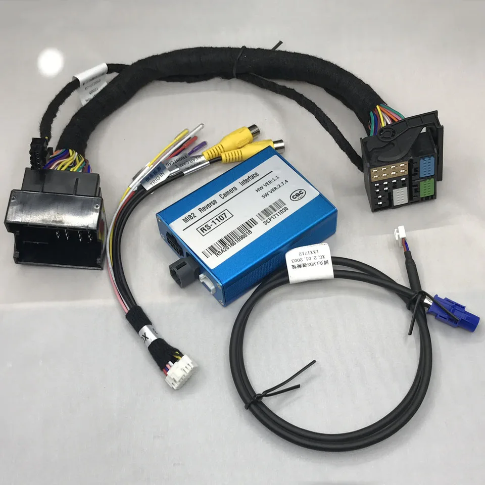 

Vehicle Rear View Reversing Backup Camera Video Interface For Magotan Original Monitor 8 inch CD in Glove Box