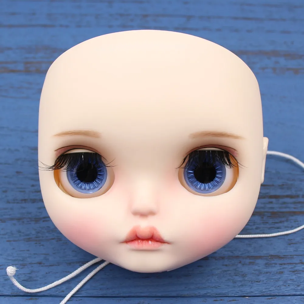 Neo Blythe Doll Matte Faceplate With Back Plate & Screws 7
