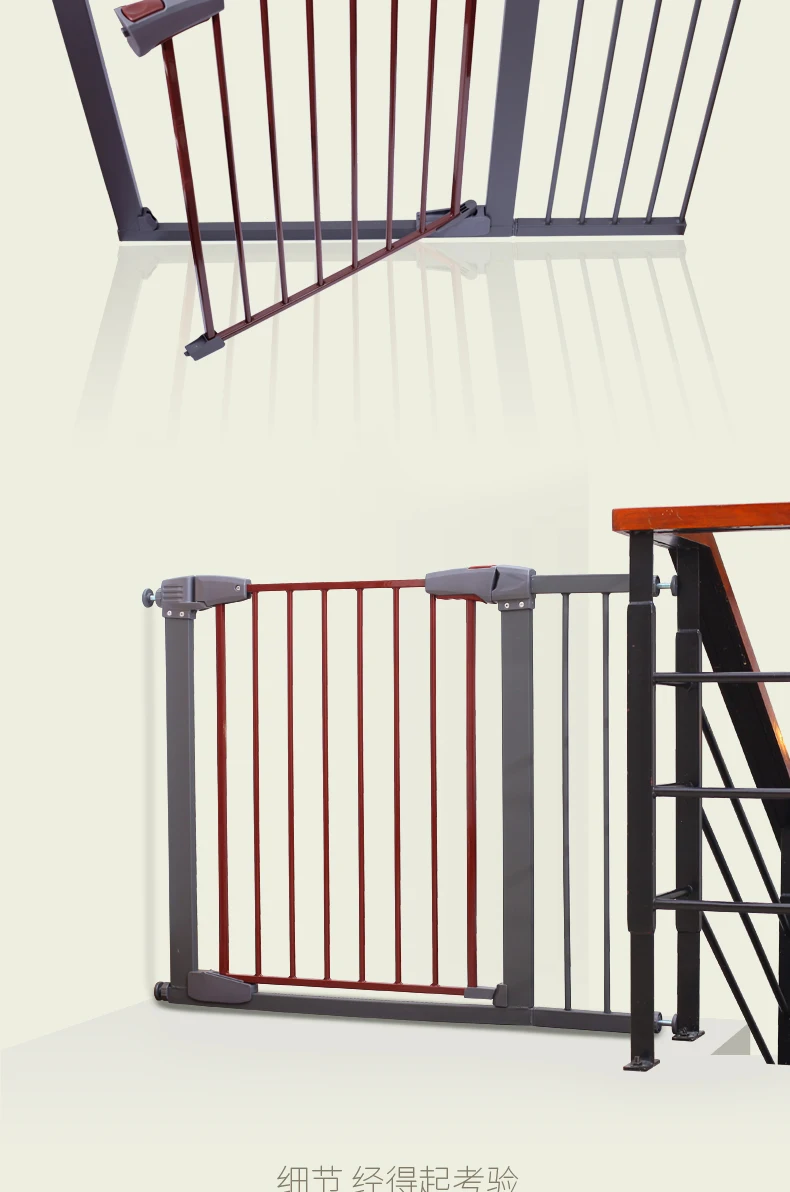 Baby child safety gate 0-6 years old child safety fence door baby stairs door fence pet dog fence safety gate