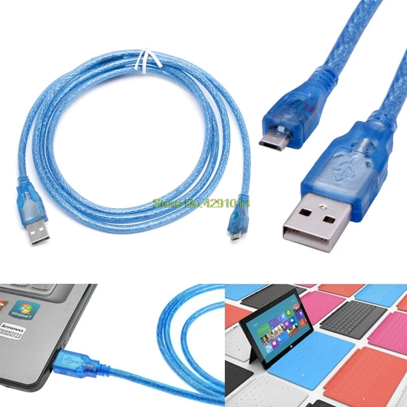 USB 2 0 A штекер Micro B 5pin 28/24awg кабель для зарядного устройства высокая скорость 1 5 м