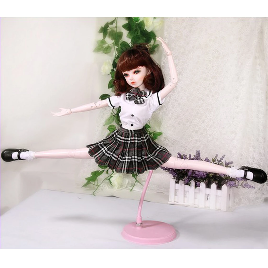 Adjustable 24-48cm Display Stand for   Action Figures for Dollfie for AOD Dolls Support Holder аниме фигурки