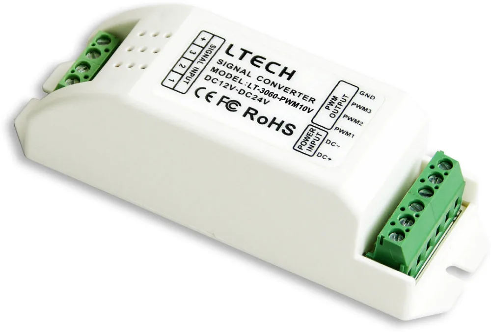 

LT-3060-PWM10V;Dimming signal converter;PWM*3CHsignal input;10V PWM*3CH signal output
