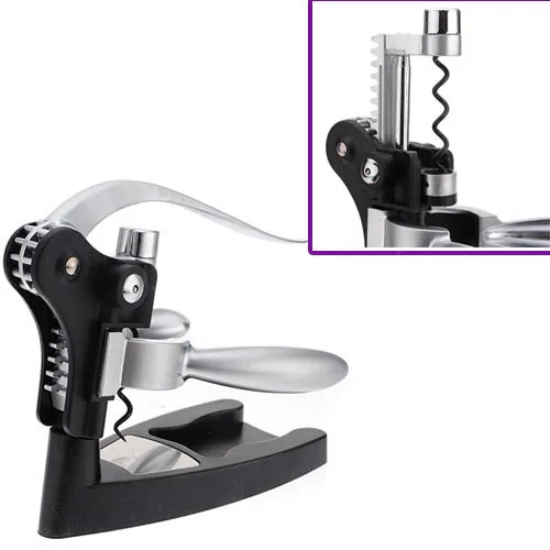 High Quality Rabbit Red Wine Opener Tool Cork Bottle Tire Corkscrew Pourer Set