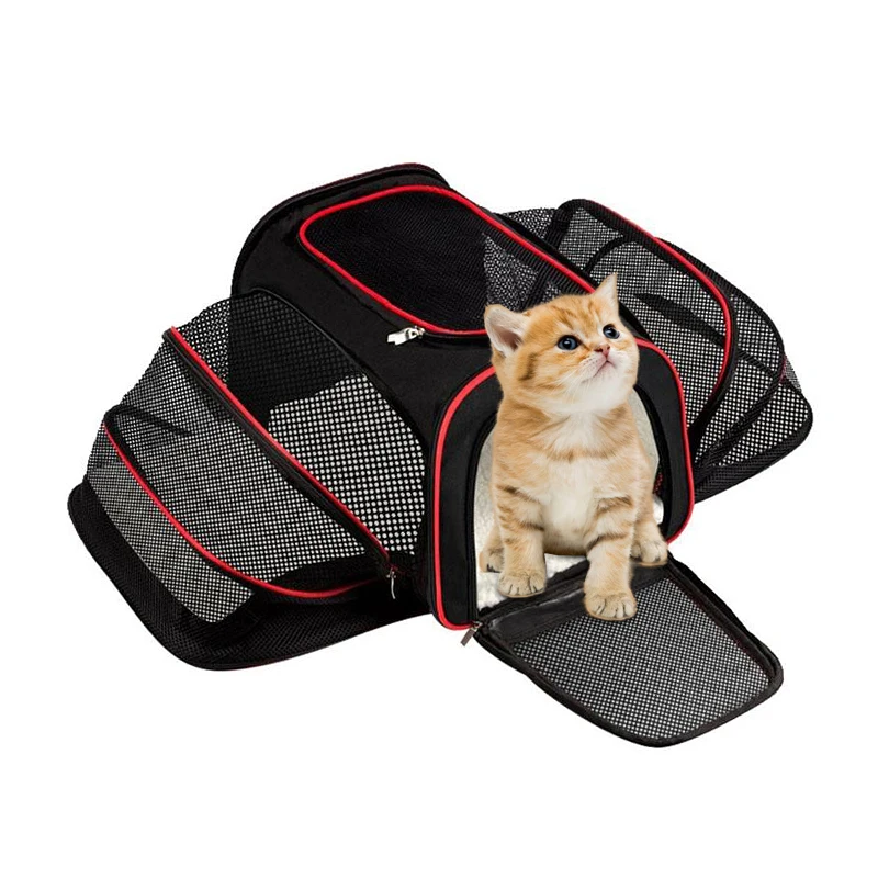 Оксфордские складные дышащие сумки для собак, сумки для кошек, рюкзак для домашних животных, Универсальный дорожный рюкзак для переноски кошек, собак, товары для домашних животных