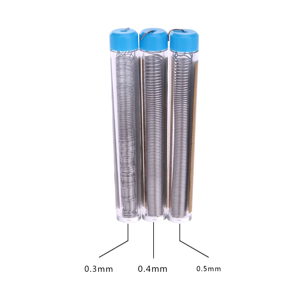 3pcs/lot 0.3MM 0.4MM 0.5MM Portable Tin Wire Pen Silver Soldering for Mobile Phone Instrument Repair Work Tool | Инструменты