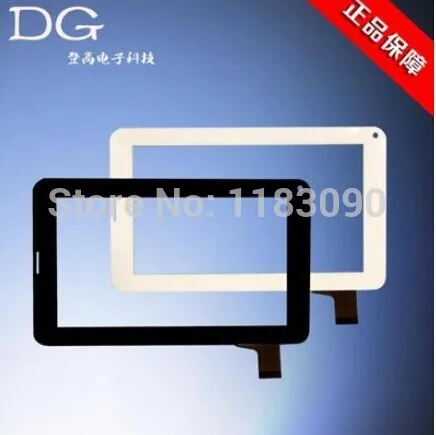 

10pcs/lot orginal new 7 capacitive touch screen touch screen tablet hfh070041 f0356 x black white
