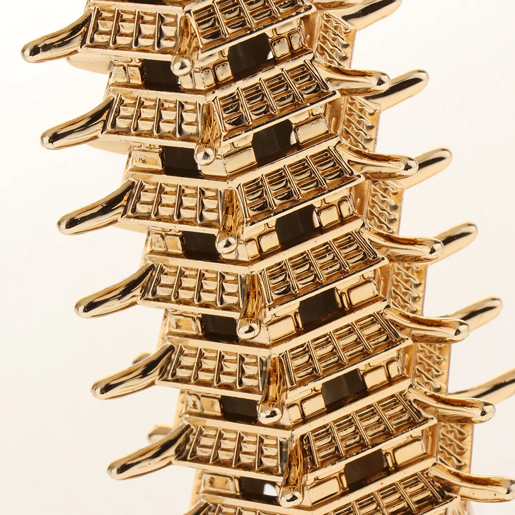 Aquarium Ornament - ORIENTAL TOWER - fish tank decoration pagoda figurines Gift for Students Scholar Attaching