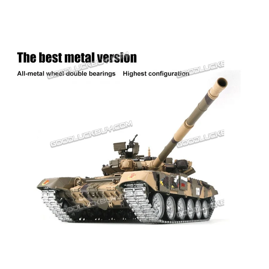 

HengLong 2.4Ghz Radio RC 1/16 Russian T90 RC Tank Model Tracks Sprockets 3938