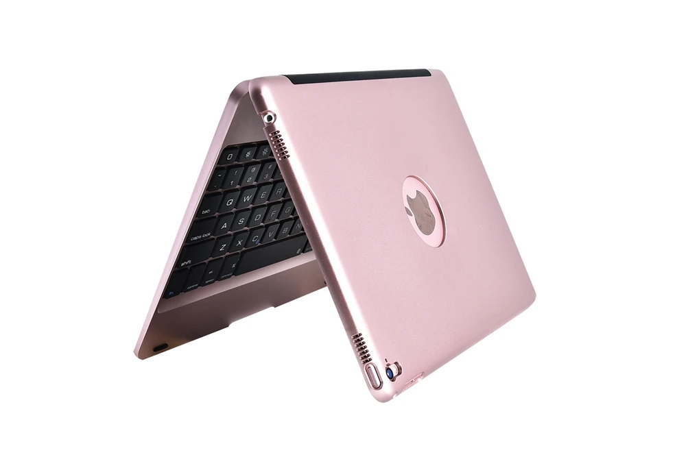 Клавиатура для iPad Pro, 9,7 дюймов, беспроводная, Bluetooth, тонкая, алюминиевый сплав, для iPad Pro 9,7(), планшет, откидная подставка, чехол+ ручка