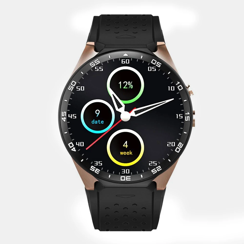  original kingwear KW88 Smart Watch Android 5.1 Smartwatch kw88 MTK6580 quad core 3g Bluetooth GPS H