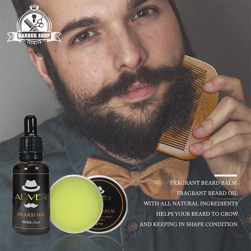 ALIVER-Men-Moustache-Cream-Beard-Oil-Kit-with-Moustache-Comb-Brush-Storage-Bag (3)