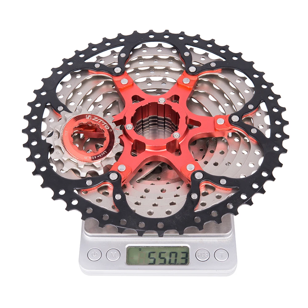 ZTTO 10 Скорость freewheel 11-46T MTB велосипедная кассета 10 скоростей для slx sunracing 10s кассета freewheel k7 9 velocidade freewheel