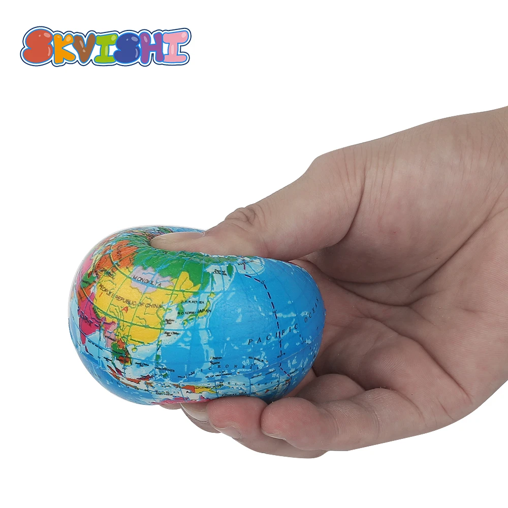 Мягкая игрушка, популярный сюрприз, детский спортивный антистресс, антистресс, декоративная карта мира, пена, земля, новинка, кляп, игрушки, мяч
