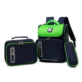 

3pcs/set Bag Children Orthopedic School Bags for Boys Girls Backpack Large capacity Schoolbag Kids Backpacks mochila escolar