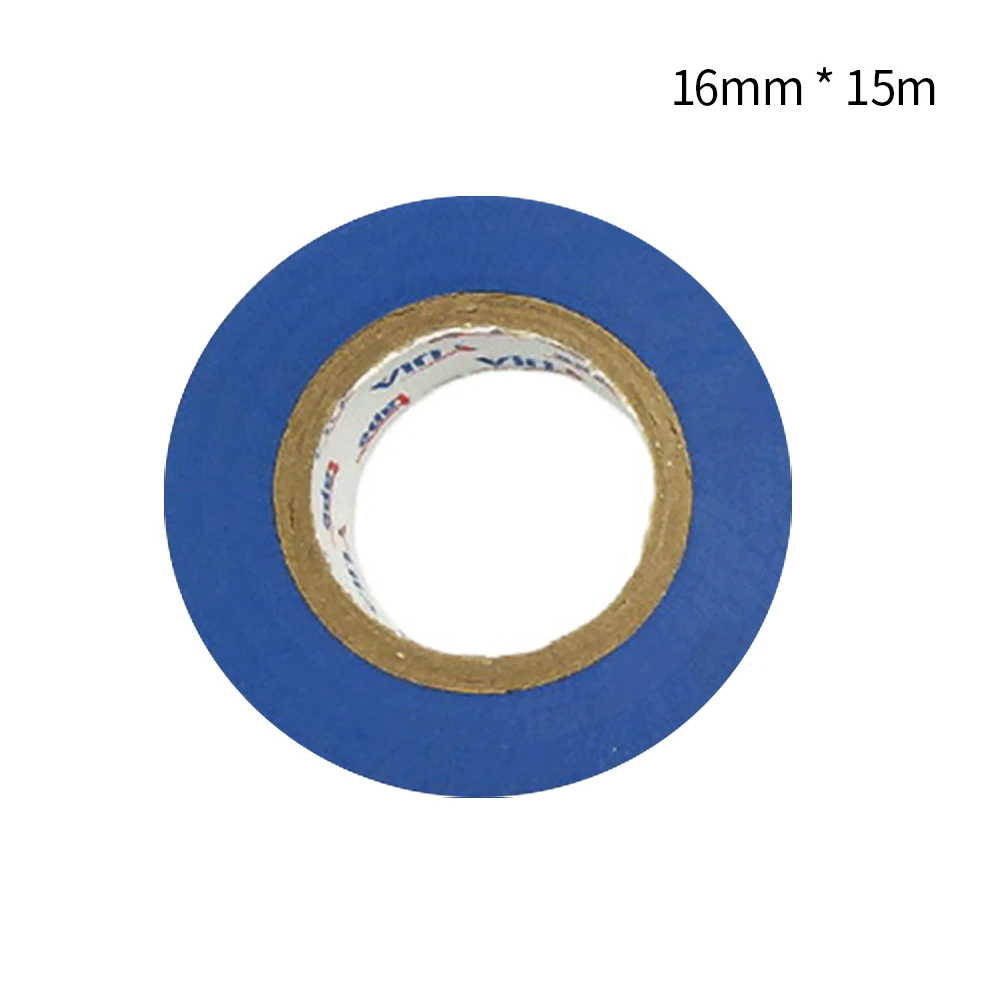 Водонепроницаемая изоляционная лента супер липкая изолента из ПВХ огнестойкая Бессвинцовая электрика черные красные синие ленты - Цвет: blue a