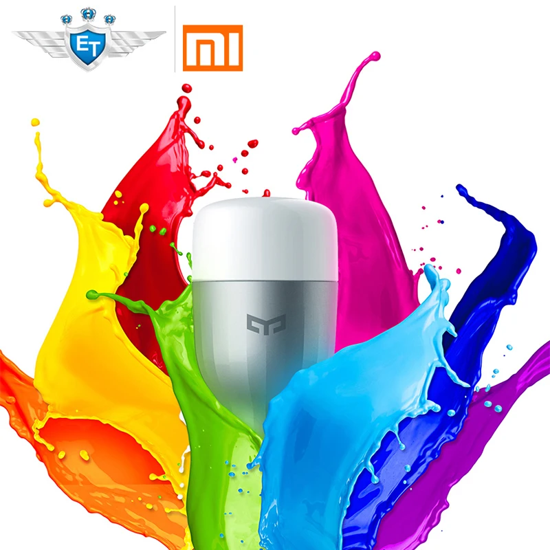 Xiaomi LED Smart Bulb Colorful Version APP WIFI Remote Control 9W 600