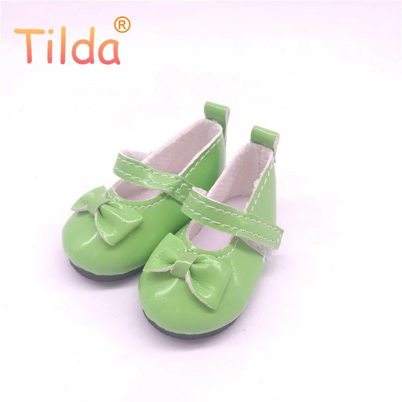 Тильда 5,6 см обувь для кукол Paola Reina Minifee, мини-игрушка спортивная обувь для MSD 1/4 обувь для кукол BJD обувь для кукол аксессуары - Цвет: green