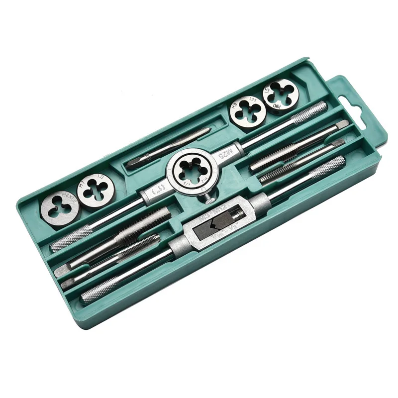 12PCS Faucet Mold Kit M3-M12 Straight Wrench Wrench Handle Faucet Tool Set DIY Metric Taper Tapping Hand Tools 12PCS Faucet Mold Kit M3-M12 Straight Wrench Wrench Handle Faucet Tool Set DIY Metric Taper Tapping Hand Tools